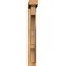 Ekena Millwork Balboa Block Rough Sawn Bracket w/ Offset Brace, Western Red Cedar, 4"W x 16"D x 28"H BKT0402X16X28BOA05RWR - alternate 3